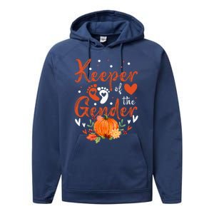 Halloween Thanksgiving Keeper Of The Gender Reveal Baby Cute Performance Fleece Hoodie