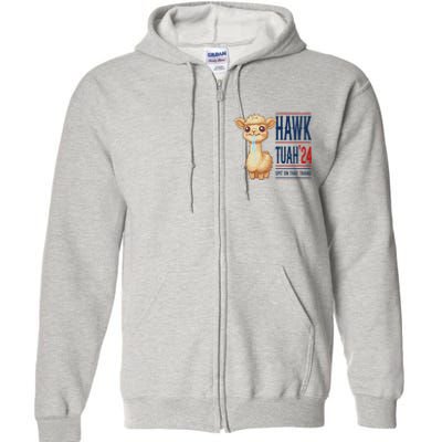 Hawk Tauh Llama 24 Presidential Candidate Full Zip Hoodie