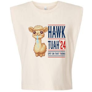 Hawk Tauh Llama 24 Presidential Candidate Garment-Dyed Women's Muscle Tee