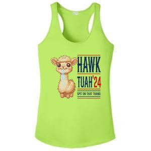 Hawk Tauh Llama 24 Presidential Candidate Ladies PosiCharge Competitor Racerback Tank