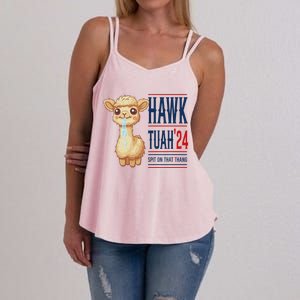 Hawk Tauh Llama 24 Presidential Candidate Women's Strappy Tank