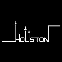 Houston Texas Lift Off Logo Cooling Performance Crew T-Shirt