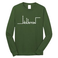 Houston Texas Lift Off Logo Long Sleeve Shirt