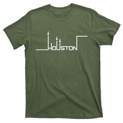 Houston Texas Lift Off Logo T-Shirt