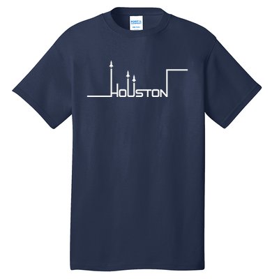 Houston Texas Lift Off Logo Tall T-Shirt