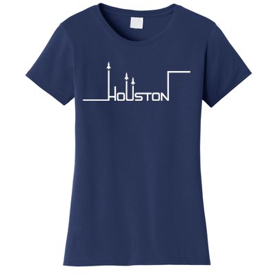 Houston Texas Lift Off Logo Women's T-Shirt