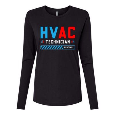 Hvac Tech Loading Future Hvac Tech Technician In Training Womens Cotton Relaxed Long Sleeve T-Shirt