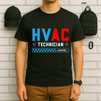Hvac Tech Loading Future Hvac Tech Technician In Training T-Shirt