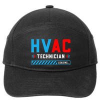 Hvac Tech Loading Future Hvac Tech Technician In Training 7-Panel Snapback Hat