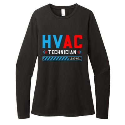 Hvac Tech Loading Future Hvac Tech Technician In Training Womens CVC Long Sleeve Shirt