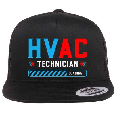 Hvac Tech Loading Future Hvac Tech Technician In Training Flat Bill Trucker Hat
