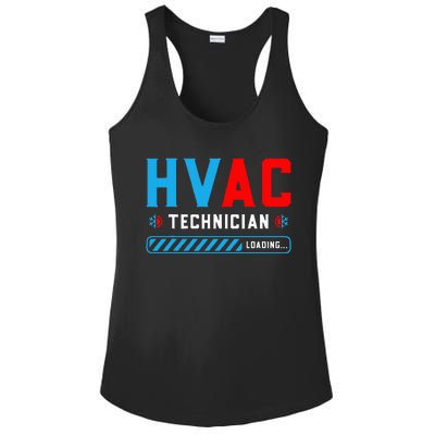 Hvac Tech Loading Future Hvac Tech Technician In Training Ladies PosiCharge Competitor Racerback Tank