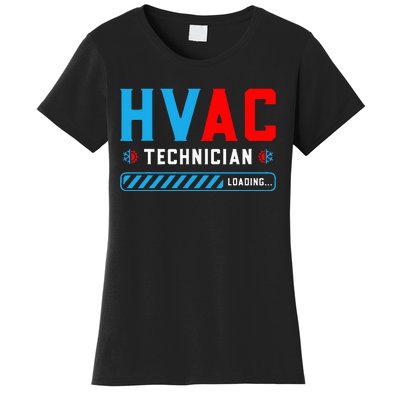 Hvac Tech Loading Future Hvac Tech Technician In Training Women's T-Shirt