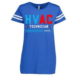 Hvac Tech Loading Future Hvac Tech Technician In Training Enza Ladies Jersey Football T-Shirt