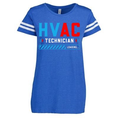 Hvac Tech Loading Future Hvac Tech Technician In Training Enza Ladies Jersey Football T-Shirt