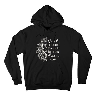 Hail The Lion Of Judah Hoodie