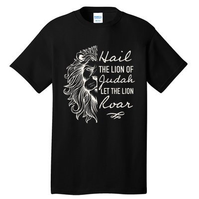 Hail The Lion Of Judah Tall T-Shirt