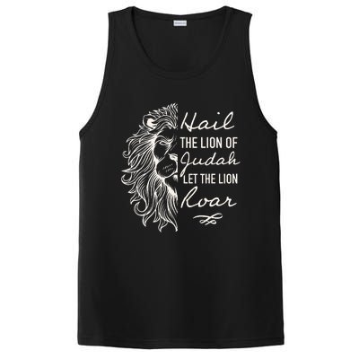 Hail The Lion Of Judah PosiCharge Competitor Tank