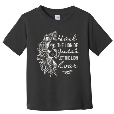 Hail The Lion Of Judah Toddler T-Shirt