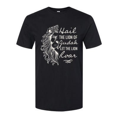 Hail The Lion Of Judah Softstyle CVC T-Shirt