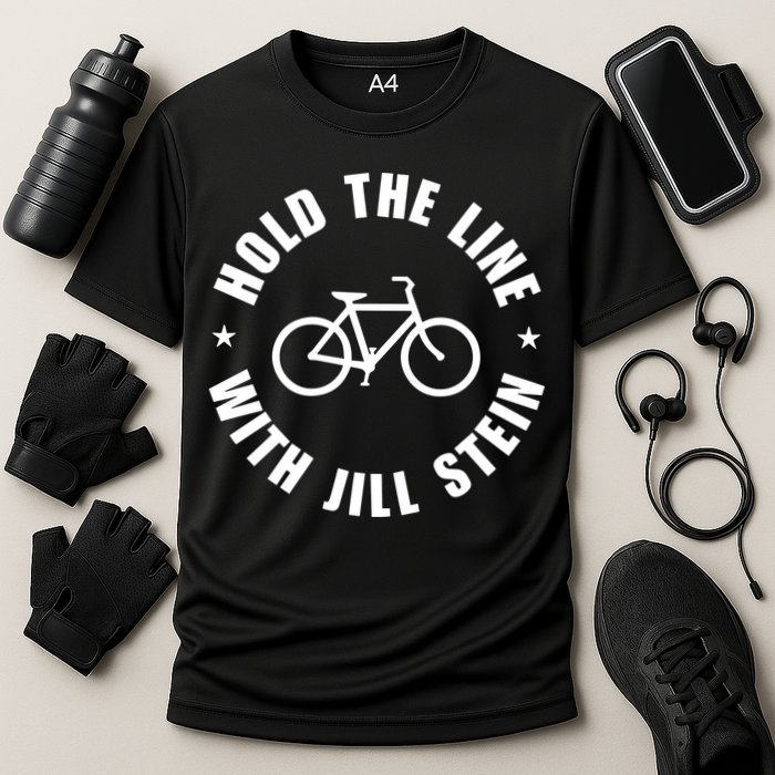 Hold The Line With Jill Stein Cooling Performance Crew T-Shirt