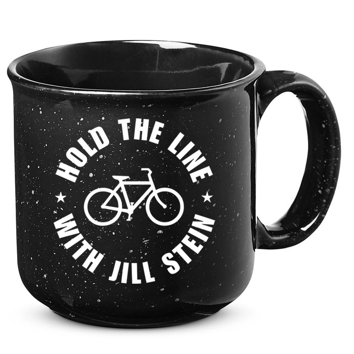 Hold The Line With Jill Stein 15oz Campfire Ceramic Mug