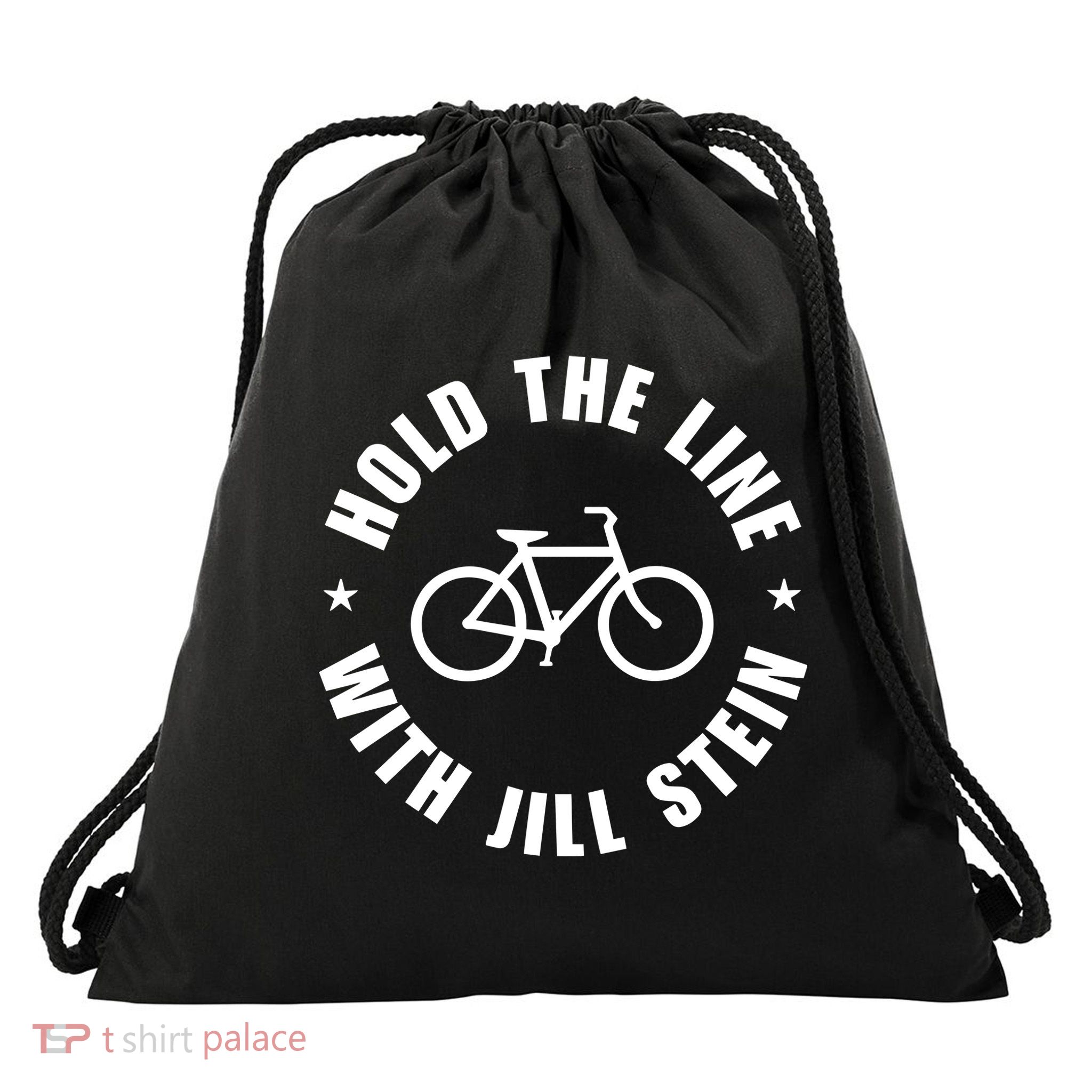 Hold The Line With Jill Stein Drawstring Bag