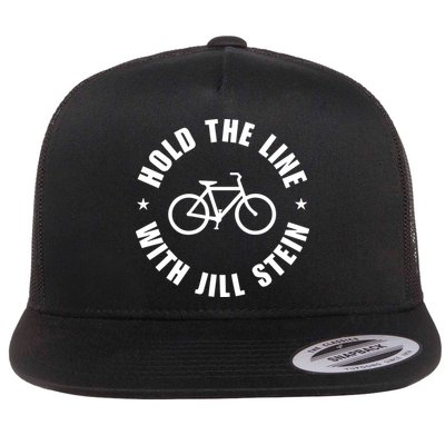 Hold The Line With Jill Stein Flatbill Hat