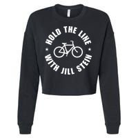 Hold The Line With Jill Stein Cropped Pullover Crew