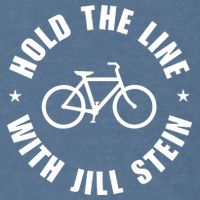 Hold The Line With Jill Stein Garment-Dyed Sweatshirt