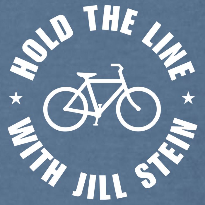 Hold The Line With Jill Stein Garment-Dyed Sweatshirt