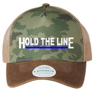 Hold The Line Quote Legacy Tie Dye Trucker Hat