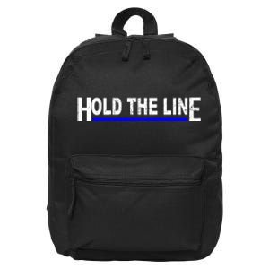 Hold The Line Quote 16 in Basic Backpack