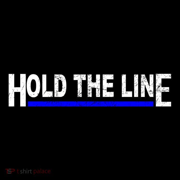 Hold The Line Quote Youth Performance Sprint T-Shirt