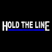 Hold The Line Quote Cropped Pullover Crew