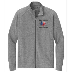 Hold The Line Stand With Texas Stretch Full-Zip Cadet Jacket