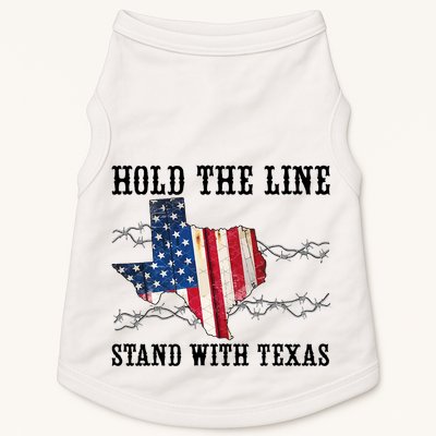 Hold The Line Stand With Texas Doggie Tank