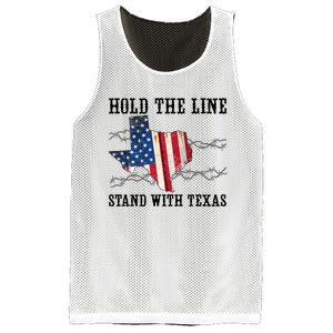 Hold The Line Stand With Texas Mesh Reversible Basketball Jersey Tank