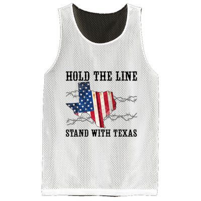 Hold The Line Stand With Texas Mesh Reversible Basketball Jersey Tank
