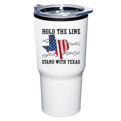 Hold The Line Stand With Texas Tumbler