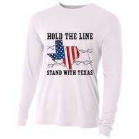 Hold The Line Stand With Texas Cooling Performance Long Sleeve Crew