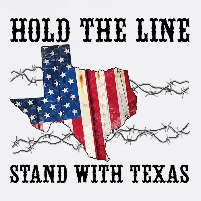 Hold The Line Stand With Texas Cooling Performance Long Sleeve Crew