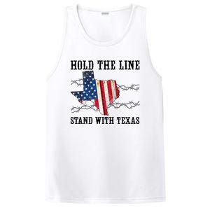 Hold The Line Stand With Texas PosiCharge Competitor Tank