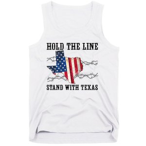 Hold The Line Stand With Texas Tank Top