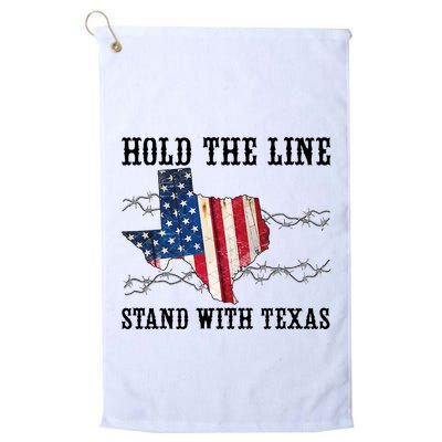 Hold The Line Stand With Texas Golf Towel