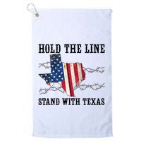 Hold The Line Stand With Texas Golf Towel