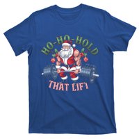 Hohohold That Lift Santa Claus Christmas Gym Workout Gift T-Shirt