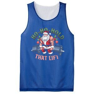 Hohohold That Lift Santa Claus Christmas Gym Workout Gift Mesh Reversible Basketball Jersey Tank