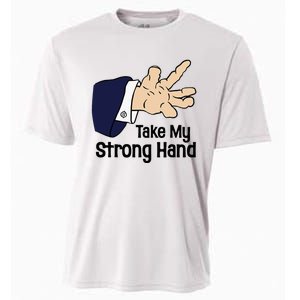 Halloween Take My Strong Hand Cooling Performance Crew T-Shirt