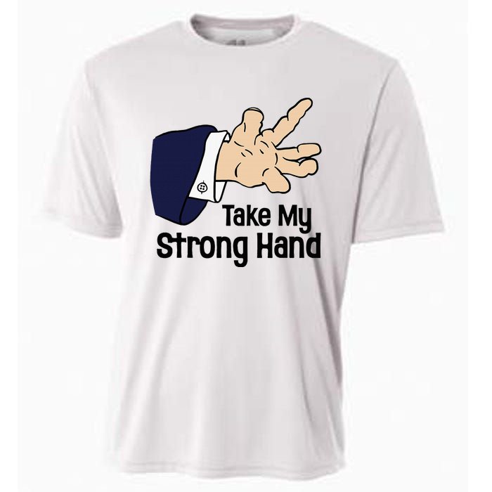 Halloween Take My Strong Hand Cooling Performance Crew T-Shirt